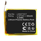 65mah Lss271617 Battery Replacement For Fitbit Charge 5 Smartwatch Fb421