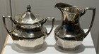 Art Deco Community Plate Deauville Creamer And Sugar Bowl