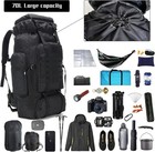 80l-100l Outdoor Hiking Military Tactical Backpack Rucksack Camping Trekking Bag