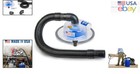 Low-profile Cyclone Dust Separator Kit For Wet dry Vacuum With Hose Adapter