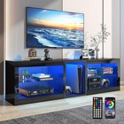 63  Modern High Gloss Led Tv Stands  Entertainment Center For 55 65 70  Tv