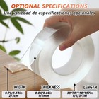 4pcs Clear Nano Double Sided Tape Heavy Duty Super Strong Thing Two Sided Tapes