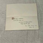 Three Snowy Mailboxes Vintage Christmas Card Bbx