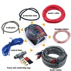 2300w 4 Gauge Car Audio Cable Kit Amplifier Install Amp Rca Subwoofer Sub Wiring