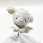 Carters White   Gray Lamb Security Blanket Baby Toy Lovey Sweet Dreams 2017