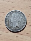 1890 H Canada 5 Cents  925 Silver Queen Victoria