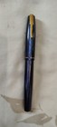 Waterman s Blue Marble Resin Fountain Pen  14k Gold Medium Flexible Nib Usa
