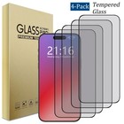 For Apple Iphone Full Cover Clear Tempered Glass Screen Protector Cellphone Film