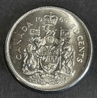 1964 Canadian Half Dollar Roll Beautiful Brilliant Gem Uncirculated Coins