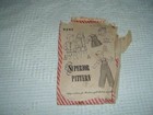 Vtg 40s War Years Superior Toddler Overalls Tissue Paper Size 2 Years Cpb