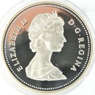 1988 Canada One Dollar Saint-maurice Ironworks  500 Silver Proof Coin Km  161 