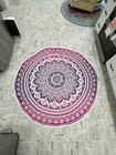 Big Hippie Mandala Beach Throw Towel Round Boho Mat Tapestry Wall Hanging Decor