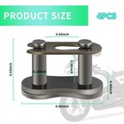 4pcs 420 Chain Master Link For Connector 0 91x0 70x0 42 Inch    420