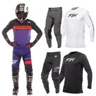 Fh Motocross Jersey Pants Set Mx Atv Enduro Off Road Motorcycle Suit