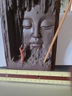 Large 10 5  Buddha Backflow Incense Cone stick Burner Smoke Waterfall Cave Relax
