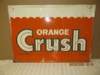 Orange Crush Embossed Tin Sign