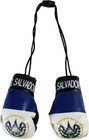 El Salvador Mini Flag And Mini Boxing Gloves Combo Car Mirror View Office Decor