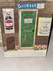 Hand Painted Folk Art Storefront Dr Pepper 8x10 Advertising Sign Americana
