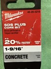 New Milwaukee 48-20-5215  Sds-plus Core Bit 1-9 16 In 