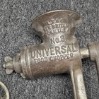 Vintage Universal No 3 Food Chopper Meat Grinder Lf c New Britain Conn Usa Rare