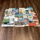 Lot Vintage Road Maps Travel Brochure Canada Usa Mexico Ephemera Cards