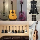 10-pcs Pack Guitar Hangers Hook Holder Wall Mount Hanger Display Instrument