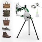 Manual Leather Sewing Machine For Shoe Repair - Dual Line Stitching Patcher