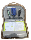 Iogear Gcs632u 2 Port Kvm Switch W built-in Cables Nos Brand New Sealed