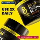 The Beard Club Biotin Beard Balm For Men - Beard Growth Shea Butter With Castor 