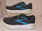 Brooks Ghost Max Black Atomic Blue Men s Shoes Sneakers Size 10 Excellent 