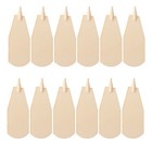 12 Pc Replacement Part Fan Blades Kit For German Christmas Pyramid Natural Brown