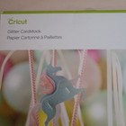 New Sealed Cricut Glitter Cardstock Pastel Sampler 12x12 10 Sheets