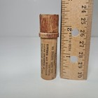 Boye Needle Company Round Wood Container Sewing Holder Case  Empty Antique 