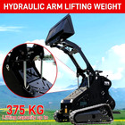 Mini Track Skid Steer Loader Vertical Compact Gas 13 5hp Free Unloading Usa Sale