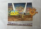 Original Animation Cel Setup Hand Painted Background Multi Layer Production Art