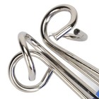 2pcs Iv Pole Hooks 4 Hangers Metal Vertical Infusion Stand Hook For