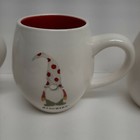 Set Of 3 Mugs Cups Rae Dunn By Magenta Halloween Witch Stockings Boots Mischief