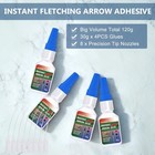 4 Pack Arrow Glue  Fast Curing Fletching Insert Clear Adhesive For    