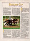 Breeders  Cup 1990 Vintage Magazine Ad Horse Racing Jockeys Nbc Sports