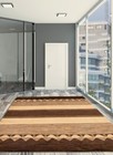 Transitional  Hand-knotted Carpet 8 0  X 9 9  Wool Oriental Area Rug