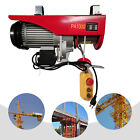 2200lbs Electric Hoist Winch Engine Crane With Wireless 110v
