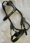 Stubben Lightly Used Full Horse Black Padded Leather Freedom Ergonomic Bridle