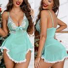 Women s Sexy-lingerie Babydoll G-string Sleepwear Underwear Lace Dress Nightwear