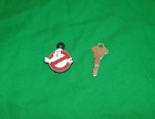 Vintage Ghostbusters Ghost Key Holder Chain Fob 2009