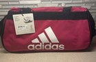 Adidas Diablo Duffel Small Bold Pink black white Gym Adjustable Shoulder Strap