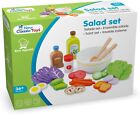 New Classic Toys Wooden Pretend Play Toy For Kids Salad Set