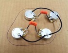 Premium Epiphone Les Paul Wiring Harness Custom Cts 550k Pots With 5  Tolerance
