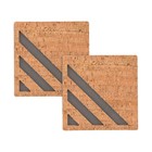 Quartet Cork And Eva Foam Cork Bulletin Board Tiles  6  X 6   6-tiles
