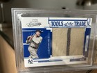 Babe Ruth 2005 Absolute Game Used Worn Jumbo Jersey Memorabilia Material Bgs 9 5