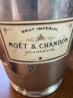 Vintage Mo  t  chandon Brut Imperial Champagne Bucket  Grape vine Motif On Handle